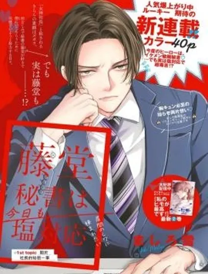 藤堂秘書今天也在故作鎮定封面