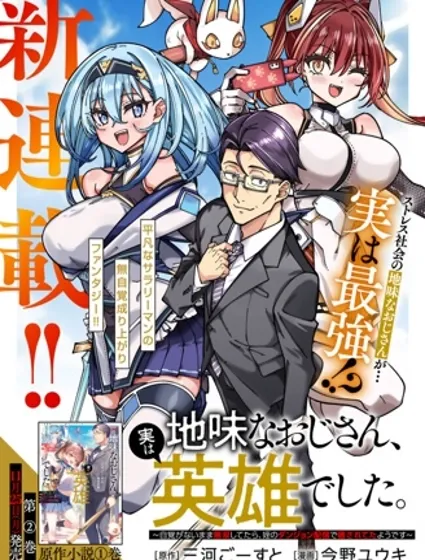 不起眼的大叔。其实是英雄。~毫无自觉中已然无敌，似乎在侄女的迷宫直播中被曝光了~封面