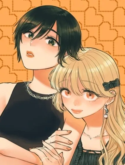 瀕臨極限的OL與隔壁的女大學生一起〇〇的故事封面