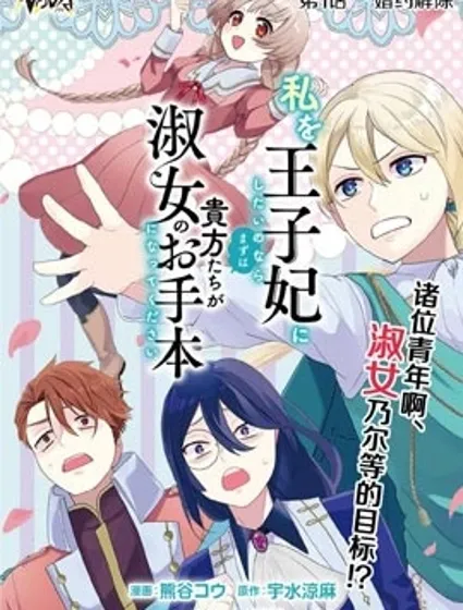 想讓我成為王子妃的話首先請諸位成為淑女的典範吧封面