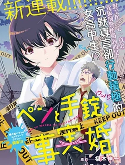 笔与手铐与事实婚姻封面