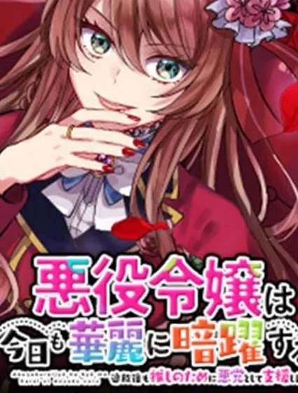 恶役千金今天也在暗中华丽的行动着封面