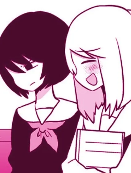 女子高生百合封面